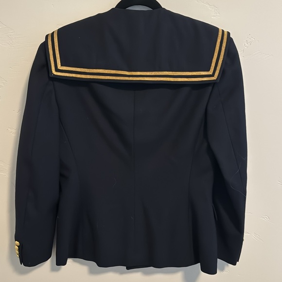 Vintage Ralph Lauren navy sailor jacket and 100% wool. Women’s size 10. - Picture 6 of 6